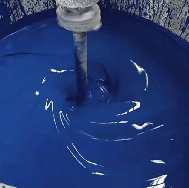 （圖：涂料客戶作業(yè)流程）