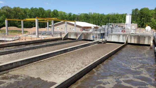 （圖：污水處理泡沫池）